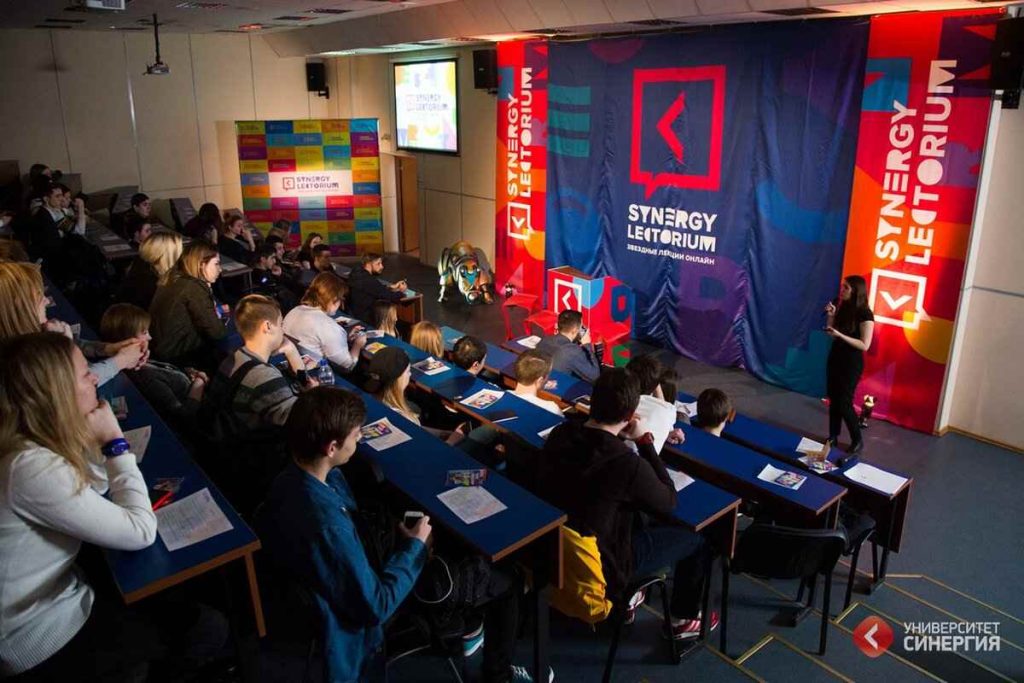Studying in the preparatory course at Synergy University