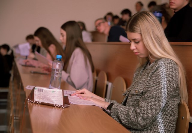 The entrance exam of Kazan State Medical University