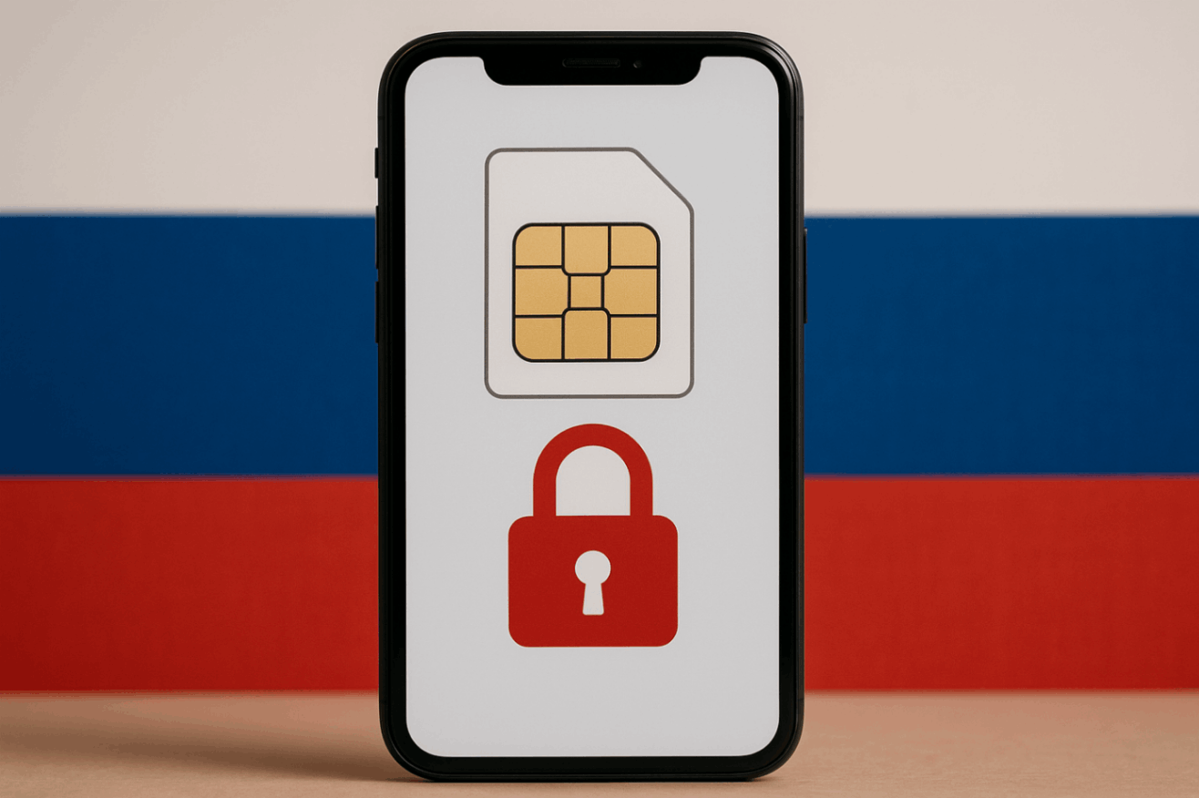 دلایل لاک شدن سیم‌کارت در روسیه